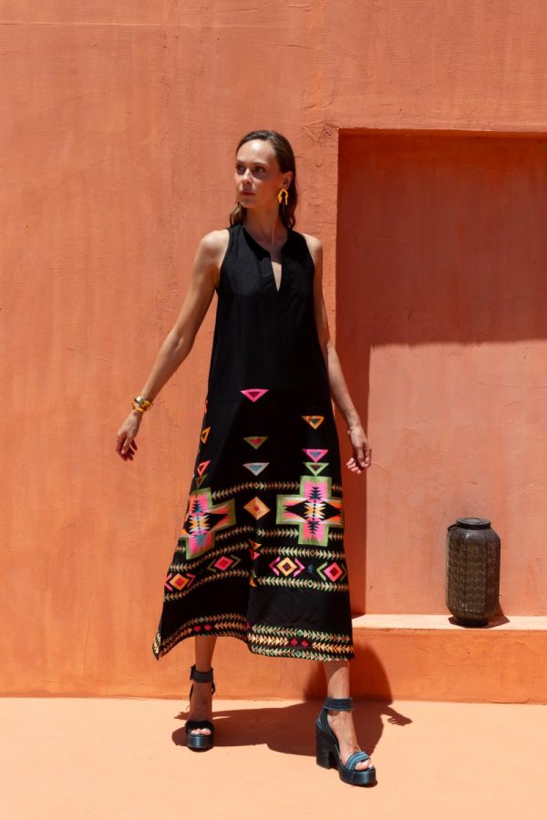 Ione maxi dress black